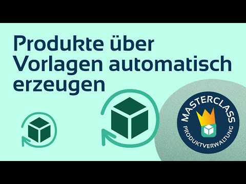 Video preview: Generating products automatically