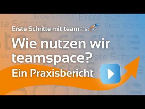 Video preview: How do we use teamspace?