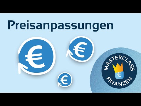 Video preview: Price adjustment