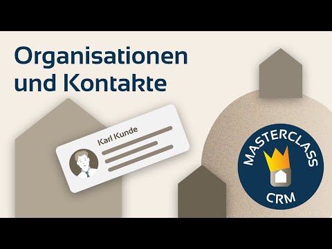 Video preview: Organizations and contacts